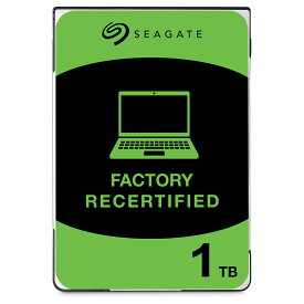 SEAGATE HDD 2.5インチ 1TB Barracuda 内蔵ハードディスク ノートPC用 ST1000LM048 5400rpm SATA 128MB 7mm メーカーリファブ 整備済み品 180日保