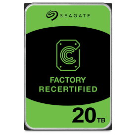 HDD 3.5インチ 20TB PC向け ストレージ SEAGATE BarraCuda SATA600 7200rpm 512MB ST20000DM001 メーカーリファブ バルク品 180日間保証【整備済み品】