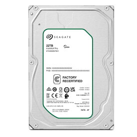 HDD 3.5インチ 20TB NAS向け SEAGATE IronWolf Pro SATA600 7200rpm 256MB CMR ヘリウム NAS HDD ST20000NE000 内蔵ハードディスク メーカーリファブ バルク品 180日保証【整備済み品】