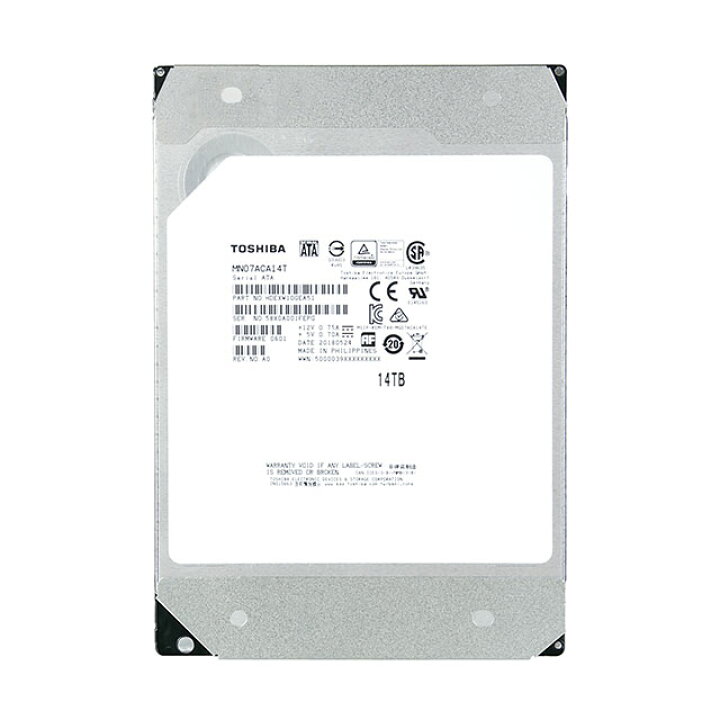 楽天市場】東芝 TOSHIBA MN07ACA12T 3.5インチ 内蔵ハードディスク 