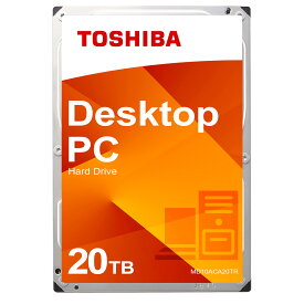 3.5インチ hdd 20TB PC向け SATA600 512MB 7200rpm 内蔵 ハードディスク 内蔵hdd 東芝 国内正規品 MD10ACA20T バルク品 メーカーリファブ 180日保証【整備済み品】