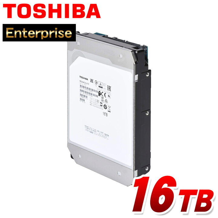 楽天市場】東芝 内蔵 HDD 3.5インチ 16TB SATA 6 Gbit/s 7200rpm 256MB 