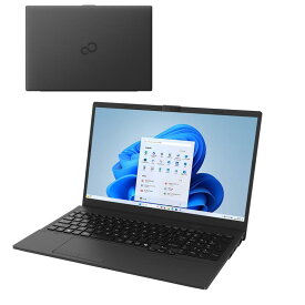 富士通 ノートパソコン アウトレット Office付き 新品 同様 Windows11 15.6インチ SSD 256GB 8GBメモリ Celeron フルHD Webカメラ FMV FUJITSU FMV Lite WA1/J2 FMVWJ2A112 訳あり