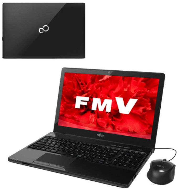 楽天市場】富士通 FMV LIFEBOOK AH45/U FMVA45UBP [ブラック]+ WPS 