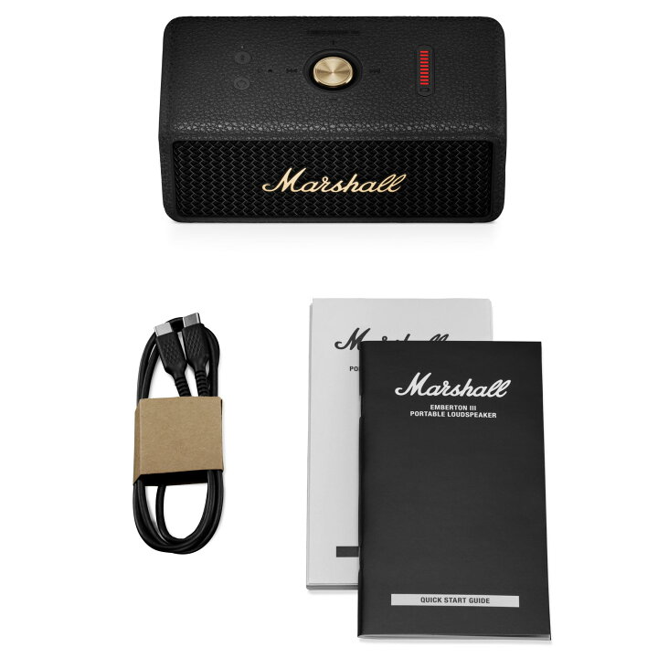 楽天市場】Marshall 公式ストア EMBERTON III Bluetoothスピーカー 