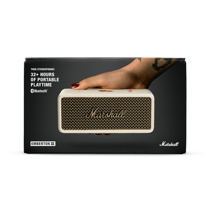 楽天市場】Marshall 公式ストア EMBERTON III Bluetoothスピーカー 
