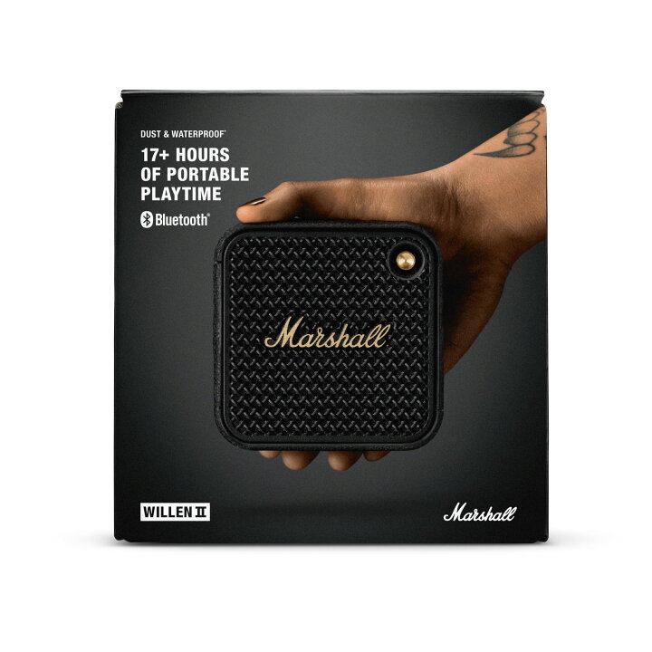 楽天市場】Marshall 公式ストア WILLEN II Bluetoothスピーカー 
