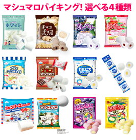 【送料無料】マシュマロバイキング〜選べるバラエティセット★【同梱不可】　ホワイトマシュマロ、チョコマシュマロ、むにむにだよ、カルピスなど