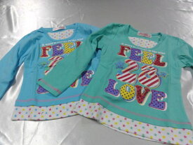 Sun Memory FEEL 28 LOVE スター　ロングスリーブ Tシャツ 110cm120cm130cm激安