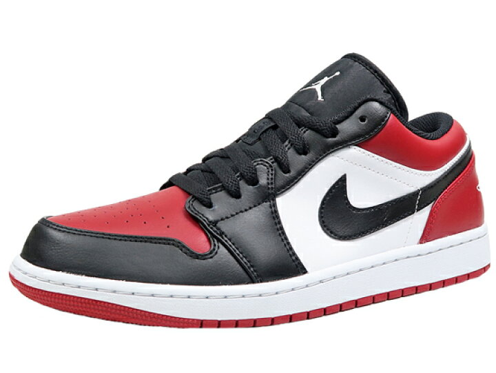 楽天市場】NIKE AIR JORDAN 1 LOW ナイキ エア ジョーダン 1 ロー BRED 