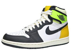 NIKE AIR JORDAN 1 RETRO HIGH OG iCL GA W[_ 1 g nC WHITE/VOLT/UNIVERSITY GOLD