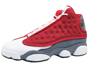 NIKE AIR JORDAN 13 RETRO GS iCL GA W[_ 13 GYM RED/BLACK-FLINT GREY  LbYEfB[Xf