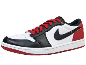 NIKE AIR JORDAN 1 LOW OG iCL GA W[_ 1 [ "BLACK TOE" "ubNgD[" WHITE/BLACK-VARSITY RED