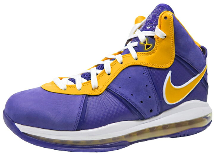 楽天市場】NIKE LEBRON 8 VIII QS ナイキ レブロン 8 レイカーズカラー  