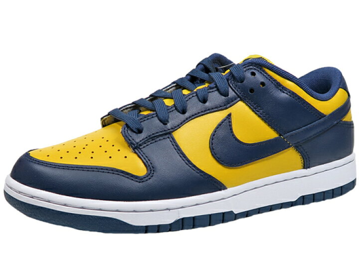 楽天市場】ナイキ NIKE DUNK LOW RETRO MICHIGAN 紺黄 黄紺 ダンク 