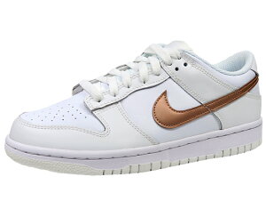 NIKE DUNK LOW GS iCL _N [ /uY WHITE/MTLC RED BRONZE LbYEfB[Xf