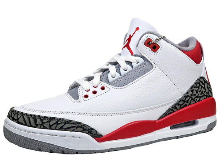 楽天市場 Nike Air Jordan 3 Retro Fire Red ファイヤーレッド ナイキ エア ジョーダン 3 レトロ バッシュ Aj3 Og マーズワン