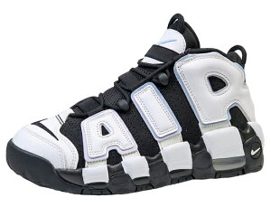 NIKE AIR MORE UPTEMPO GS �i�C�L �G�A ���A �A�b�v�e���| �z���C�g/�u���b�N�^�}���`�J���[ �L�b�Y ���f�B�[�X���f�� ���A�e��