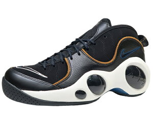 NIKE AIR ZOOM FLIGHT 95 iCL GA Y[tCg 95 BLACK/VALERIAN BLUE-ALE BROWN obV
