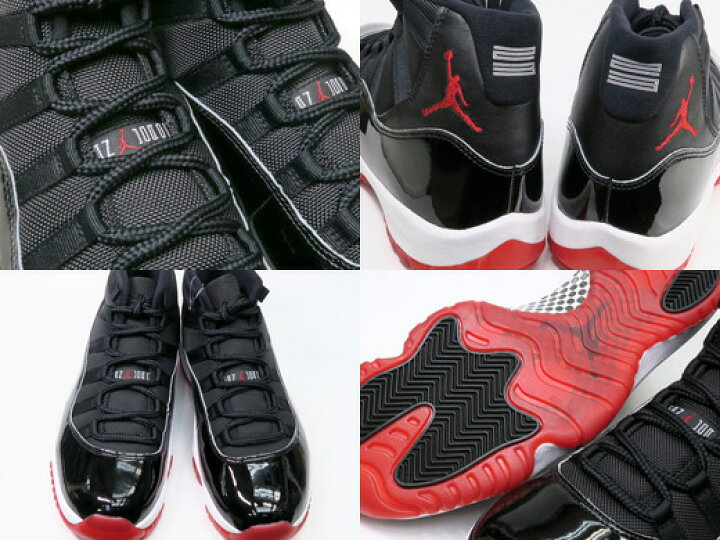 楽天市場】NIKE AIR JORDAN 11 RETRO BRED 2019年復刻 黒赤 ナイキ 