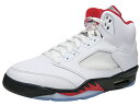 NIKE AIR JORDAN 5 RETRO 白赤銀ベロ ナイキ エア ジョーダン5 レトロ TRUE WHITE/FIRE RED-BLACK 2020年復...