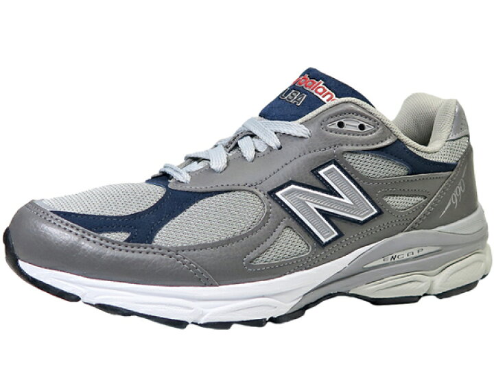 楽天市場】NEW BALANCE M990GJ3 ニューバランス MADE IN USA GREY/NAVY 