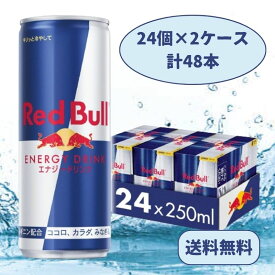 【最大440円OFFクーポン配布中】レッドブルエナジードリンク 250ml×48本(2ケース)