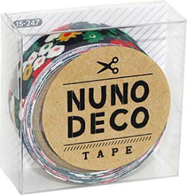 ヌノデコテープ　真夜中のさんぽ　1.5cm×1.2m15-247　KAWAGUCHI