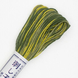 刺し子糸　オリムパス20m入り　カラフル　色番：95