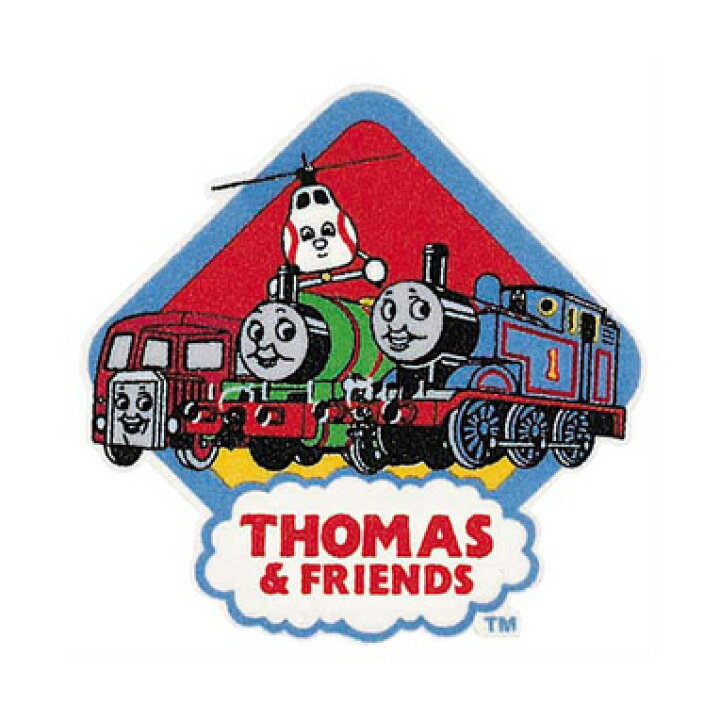 楽天市場 ワッペン トーマスとなかまたちオリムパス Fl6きかんしゃトーマスフロッキーワッペン キャラクターワッペン 入園 入学 ネームラベル ネームテープ アップリケ アイロン 電車 手芸の丸十 楽天市場店