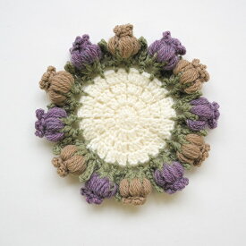 編み物キット お花のブーケコースター アメリー ハマナカ