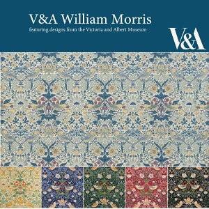 EBAX "StrawberryThief" D_ ȖLoX ny30cmȏ10cmPʁzy1.5m܂Ń[։zV&A Arts and Crafts William Morris 80 20 108cm VA10018