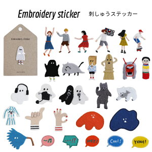 XebJ[ hイXebJ[ by AbvP  Vv 킢 Embroidery sticker c DARUMA