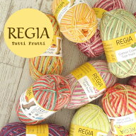 毛糸 REGIA レギア Cotton Color Tutti Frutti 2 (コットンカラートゥッティフルッティ2) 【1玉】全11色 …
