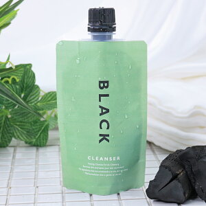 リッシュビー ブラッククレンザー 100g ◆ 洗顔 1つ3役 洗顔料 ピーリング炭 吸着 毛穴汚れ 毛穴つまり ペーストタイプ 透明感 クレンジング 角質除去 うるおい 保湿 くすみケア 古い角質やさ
