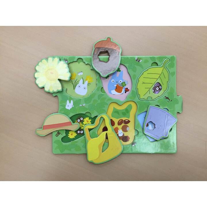 楽天市場 となりのトトロ おでかけパズルセット ジブリ グッズ となりのトトロ スタジオジブリ ギフト ととろ トトロ おもちゃ アニメ キャラクター 知育玩具 幼児 オモチャ おもちゃ 2歳 3歳 絵合わせ まるモール 楽天市場店