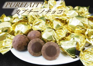 【ホワイトデー】ピュアレカプチーノチョコレート大袋 業務用 ピュアレ チョコレート 高級チョコ 高級 ギフト カプチーノ コーヒーチョコ 個包装チョコ バレンタイン2025 バレンタインデー