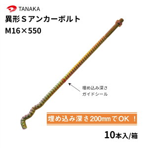 �^�i�J �ٌ`S�A���J�[�{���g M16×550 10�{�� 1�P�[�X AA341500
