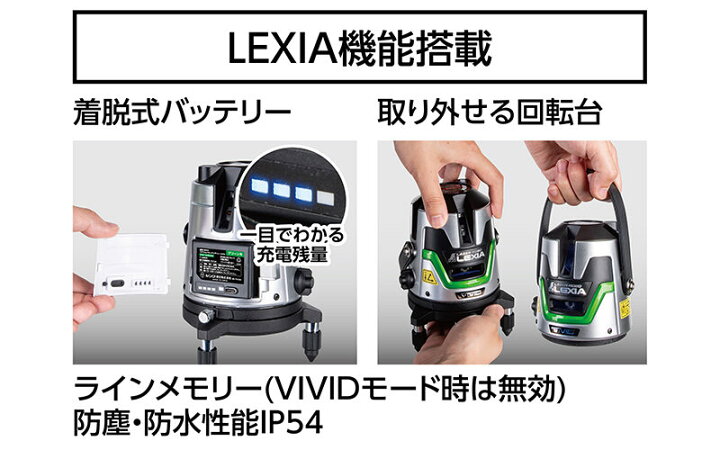 楽天市場】【一部送料無料】シンワレーザーロボ LEXIA VIVID グリーン 