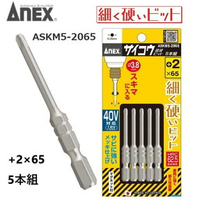 ANEX�T�C�R�E�r�b�g�i�׍d�r�b�g�j�}�O�l�b�g�t�y+2×65�@5�{�z�i�tASKM5-2065�@40V�E18V�C���p�N�g�Ή����q���쏊�y�A�l�b�N�X�c�[���z