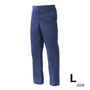 大中産業ワークパンツ インディゴブルーLサイズ GDTR-8351【アメリカ防炎規格NFPA2112適合】ズボン 防炎製品 溶接 安全保護 防炎 デニム 耐久 スパッタ 天然 コットン 熱 火関連