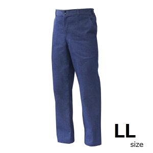 大中産業ワークパンツ インディゴブルーLLサイズ GDTR-8351【アメリカ防炎規格NFPA2112適合】ズボン 防炎製品 溶接 安全保護 防炎 デニム 耐久 スパッタ 天然 コットン 熱 火関