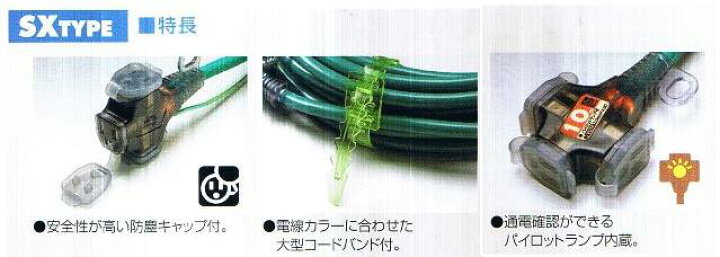 楽天市場】HATAYA ハタヤリミテッド屋内用 SX延長コード 10m(2芯タイプ) SX-103【補助コード】 : 丸久金物 楽天市場】HATAYA ハタヤリミテッド屋内用 SX延長コード 10m(2芯タイプ) SX-103【補助コード】 : 丸久金物