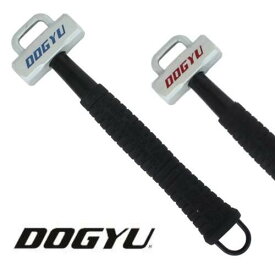 土牛（DOGYU） カラビナフック対応ハンマーKFR-15R レッド（04863）/ KFR-15B ブルー（04864）貫通式仕様落下防止コード取付吊金具付きパイプ柄石頭鎚/両口ハンマー・足場ハンマー