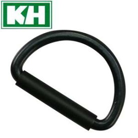 KH　基陽50mm幅用　D環（ブラック）スチール製安全帯付属品　408