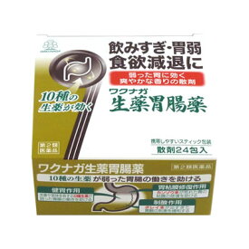 ワクナガ生薬胃腸薬24包【第2類医薬品】