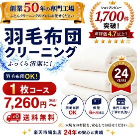 羽毛布団 クリーニング 布団クリーニング ダウン 布団 クリーニング 羽毛 ふとん 丸洗い 1枚 保管オプション追加可 宅配 宅配クリーニング