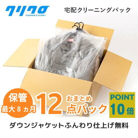 土日限定1000円OFFクーポン！クリーニング春の衣替えキャンペーンただ今保管サービス無料！さらにポイント10倍中！宅配【送料無料】詰め放題　12点パック ダウンジャンパー制限ナシ♪【保管】【抗菌加工標準】【衣類/スキーウエア クリーニング　高級　ダウン】