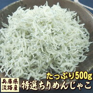 今年は豊漁！値下げしました！！特選 兵庫県淡路産　上乾ちりめんじゃこ 500g 特選ちりめん 上物 天然 ち…