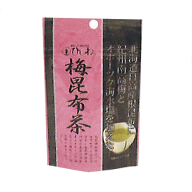 【ゆうパケット3】【科学調味料不使用】菱和　梅昆布茶　30g